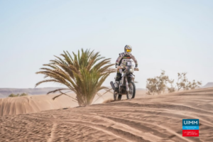 Participation de Mathieu Feuvrier, ancien apprentis au Pôle Formation UIMM Franche-Comté, au rallye du Maroc pour sa préparation au DAKAR 2025.